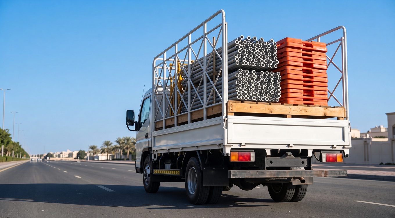 Freight truck fleet